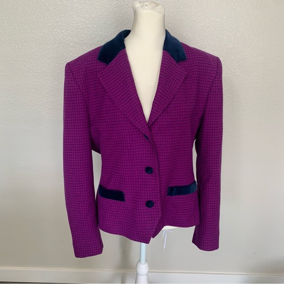 Pendleton wool vintage blazer size 14 - Picture 1 of 10